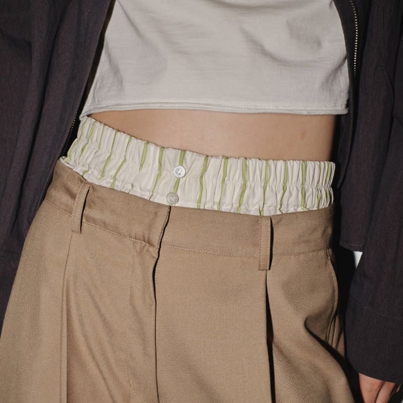 TODAYFUL トゥデイフル / Double Waist Trousers ダブルウェス TODAYFUL トゥデイフル / Double Waist Trousers ダブルウェス
