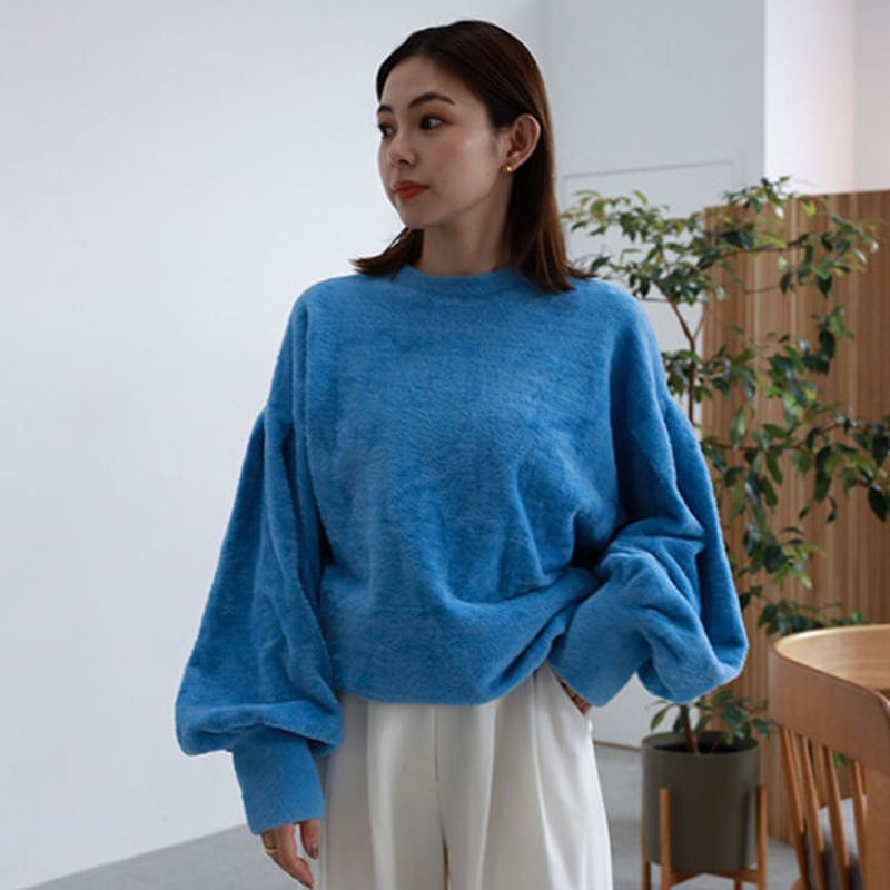 スタンドカラークロップドベスト/ CAVEZA ROSSO/カベサロッソBLUE CAVEZA ROSSO - カベサロッソ | 正規通販「Sir」オンラインストア