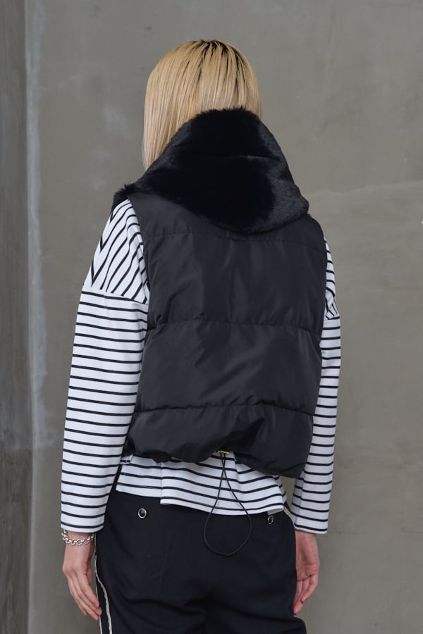 Muel Chic ミュエルシック / Mont Fake mouton Vest モントフェ