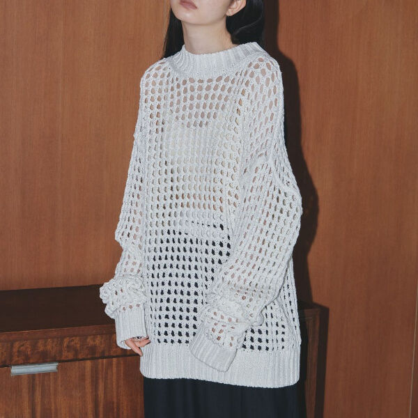 TODAYFUL トゥデイフル LIFE's ライフズ / Square Mesh Knit 