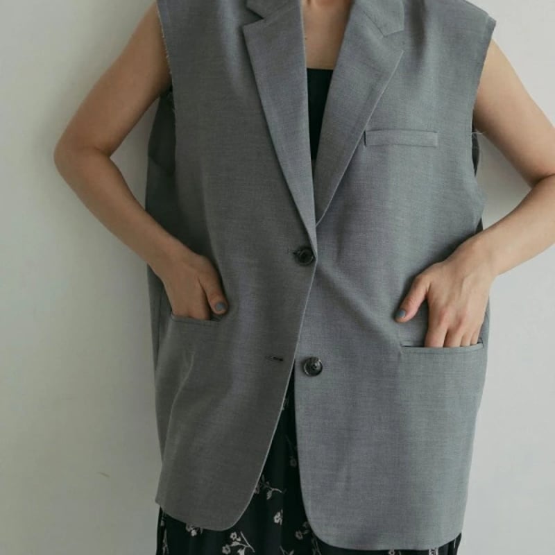 ànuke アンヌーク anuke Cutoff Over Vest カットオフオーバーベスト