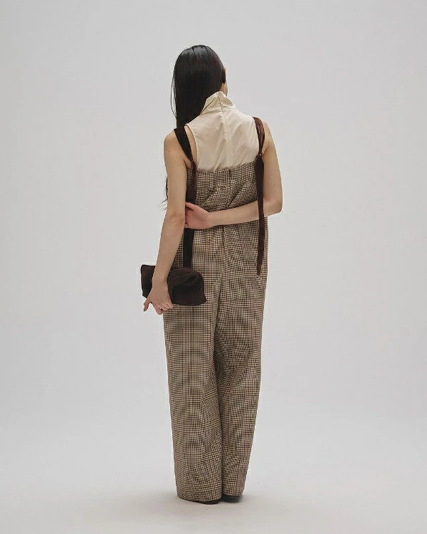 TODAYFUL トゥデイフル Check Wide Combinaison チェックワイドコ