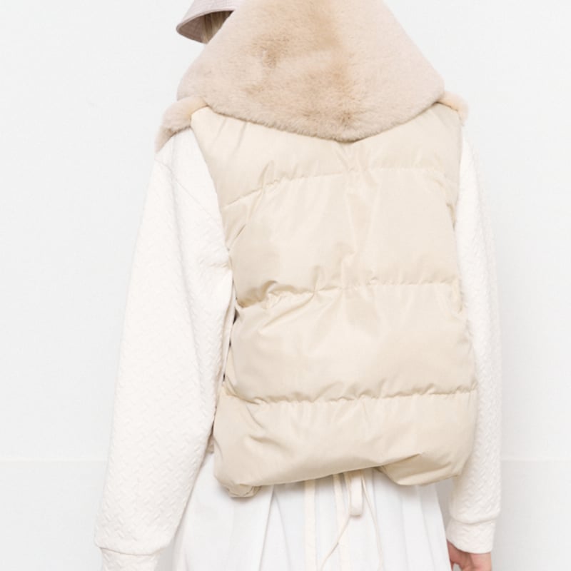 Muel Chic ミュエルシック / Mont Fake mouton Vest モントフェ
