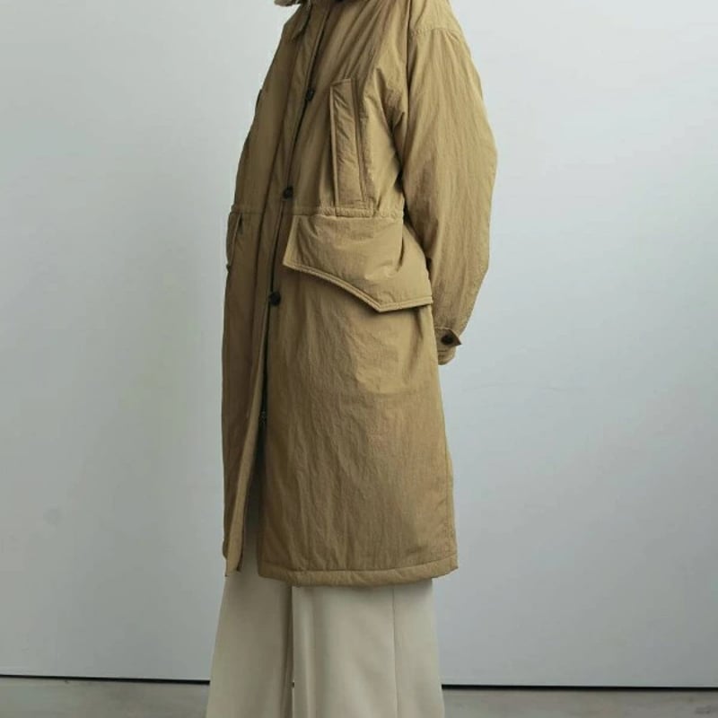 ànuke アンヌーク anuke Boacollar Padding Coat ボアカラーパ