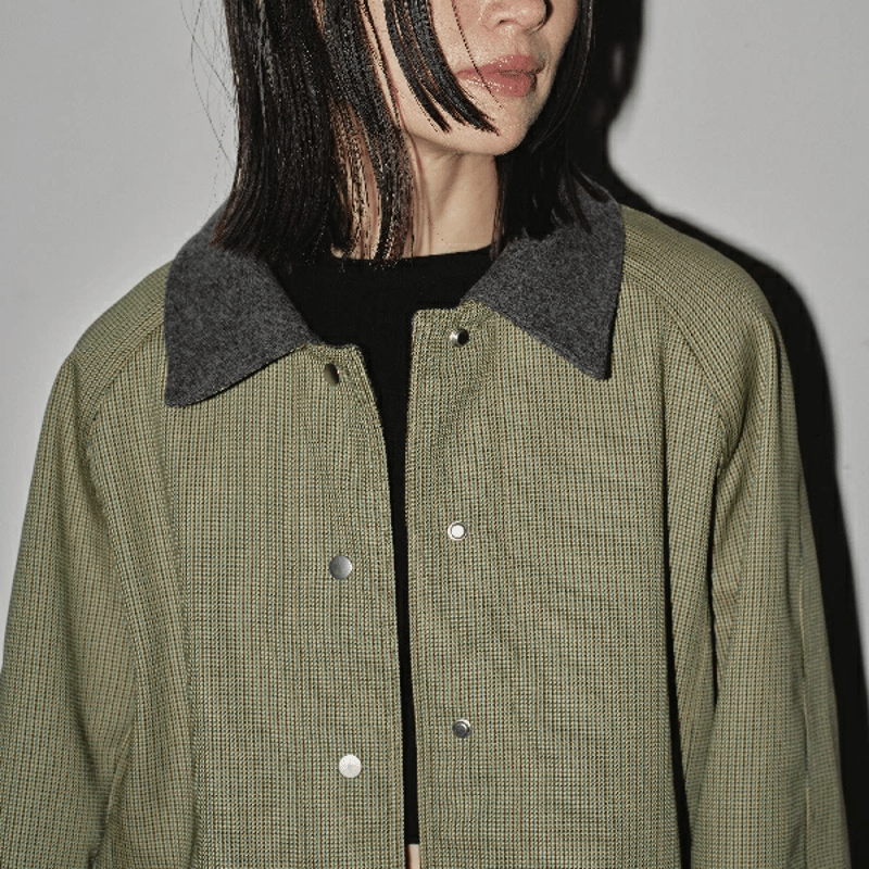 TODAYFUL トゥデイフル Houndstooth Raglan Jacket ハウンドト TODAYFUL トゥデイフル Houndstooth Raglan Jacket ハウンドト