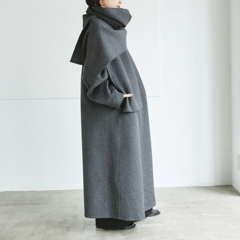 Todayful stole wool coat 38 Auralee 1LDK