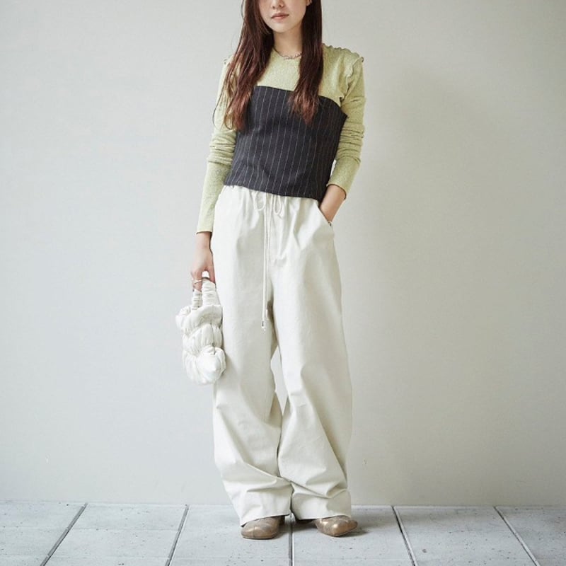 todayful ストライプギャザービスチェ TODAYFUL トゥデイフル