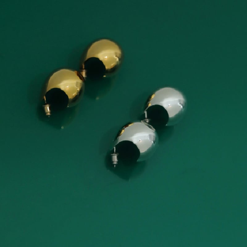 anuke Volume Ball Pierceゴールド ピアスtodayful anuke Volume Ball Pierceゴールド ピアスtodayful