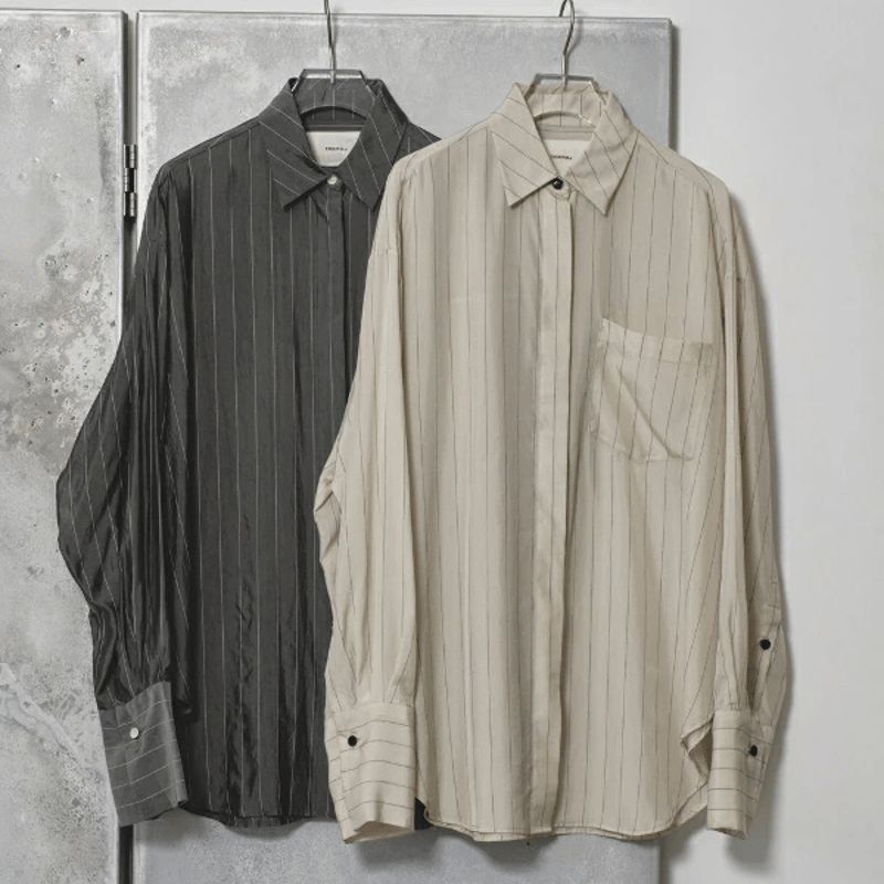 TODAYFUL トゥデイフル Stripe Silky Shirts ストライプシルキー TODAYFUL トゥデイフル Stripe Silky Shirts ストライプシルキー