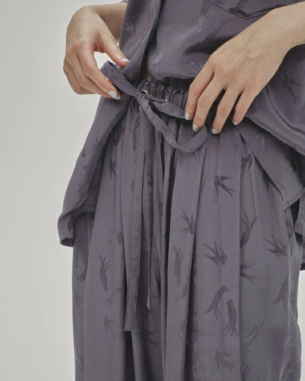 TODAYFUL トゥデイフル Swallow Satin Pants スワローサテン