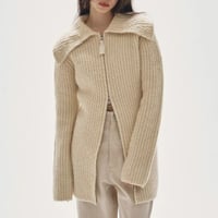 TODAYFUL トゥデイフル / Asymmetry Sheer Knit アシンメトリーシ