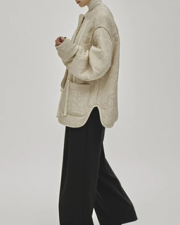 TODAYFUL トゥデイフル Jacquard Piping Blouson ジャガードパイ