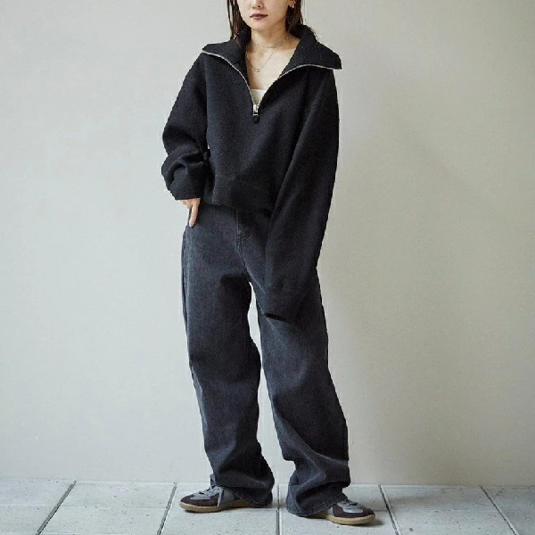 TODAYFUL トゥデイフル Halfzip Wool Pullover ハーフジップウール