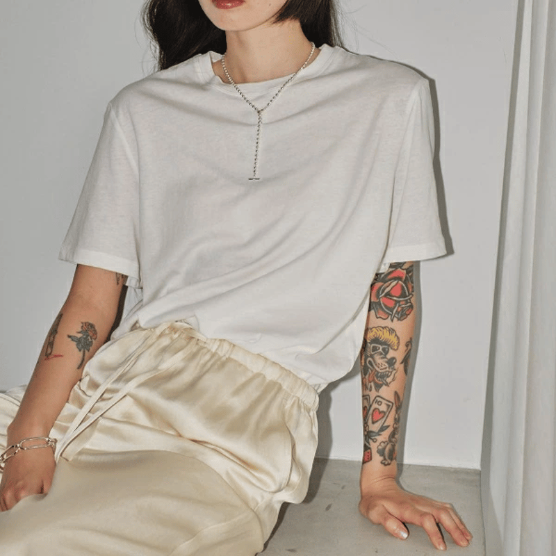 【即納】TODAYFUL トゥデイフル LIFEs ライフズ　Basic Smooth T-shirts ベーシックスムースTシャツ 12410613 吉田怜香【2024】【SS】【2024春夏】【2024SS】【入荷】 TODAYFUL トゥデイフル Basic Smooth T-shirts ベーシックスムース