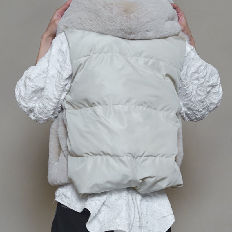 Muel Chic ミュエルシック / Mont Fake mouton Vest モントフェ