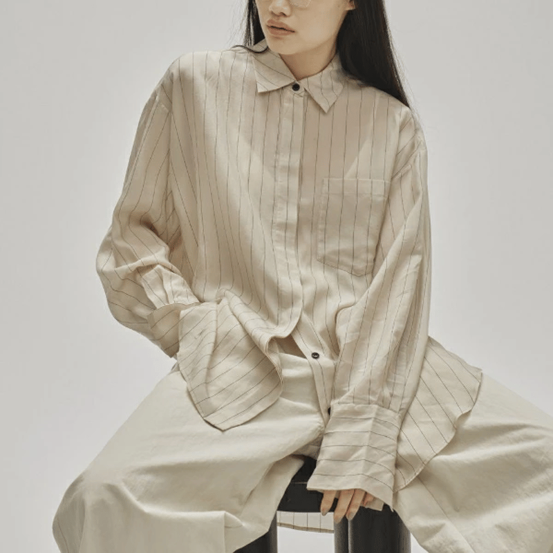 TODAYFUL トゥデイフル Stripe Silky Shirts ストライプシルキー TODAYFUL トゥデイフル Stripe Silky Shirts ストライプシルキー