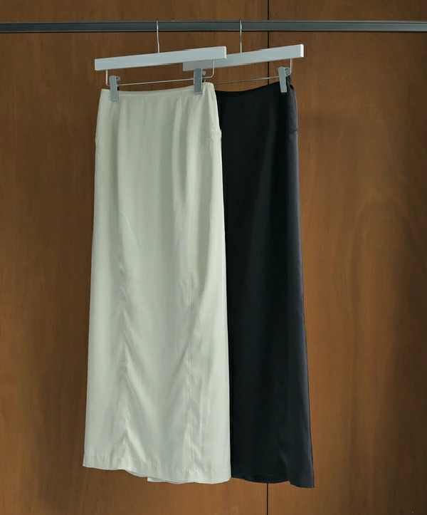 ànuke アンヌーク anuke Satin Pencil Skirt サテンペンシルスカー