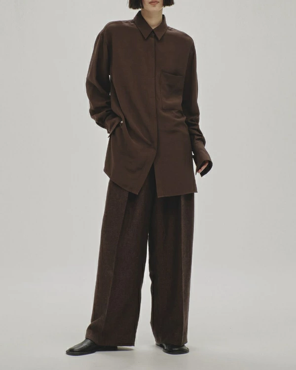 TODAYFUL トゥデイフル Tuck Linen Trousers タックリネン
