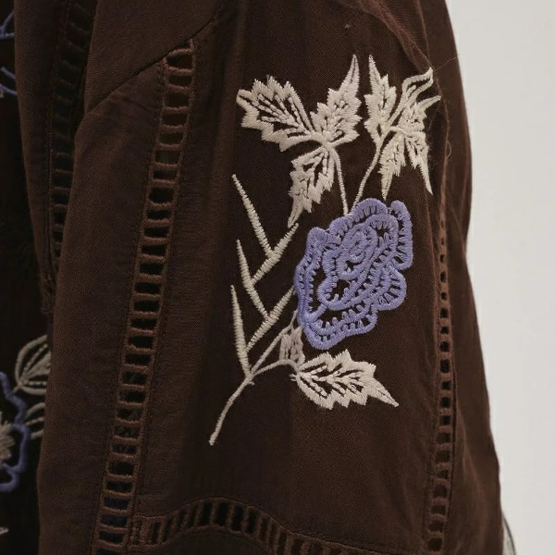 TODAYFUL トゥデイフル Life Embroidery Patchwork Shirt