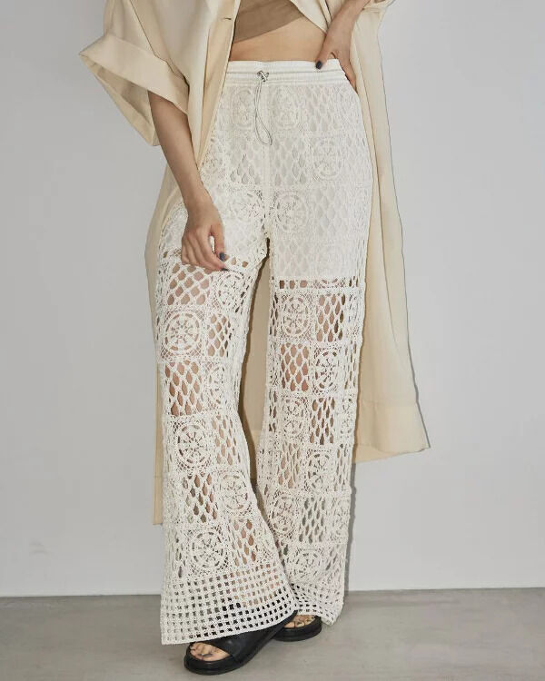 新品未使用　TODAYFUL  Patchwork Lace Leggins