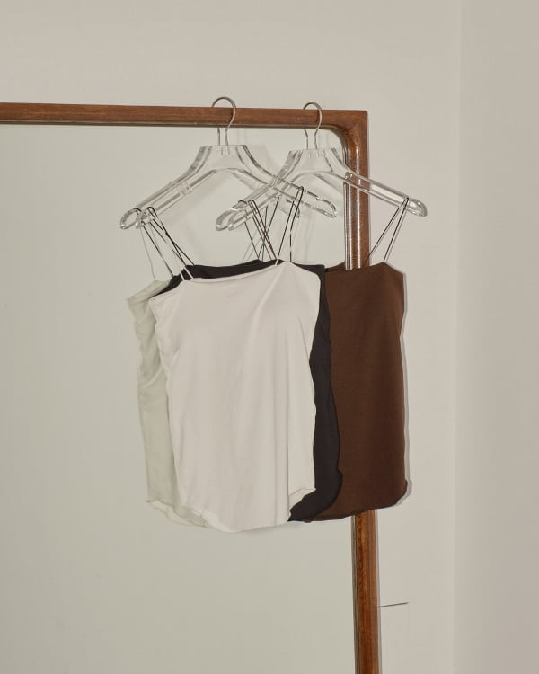 TODAYFUL トゥデイフル / Cupin Flatseam Camisole カップイン