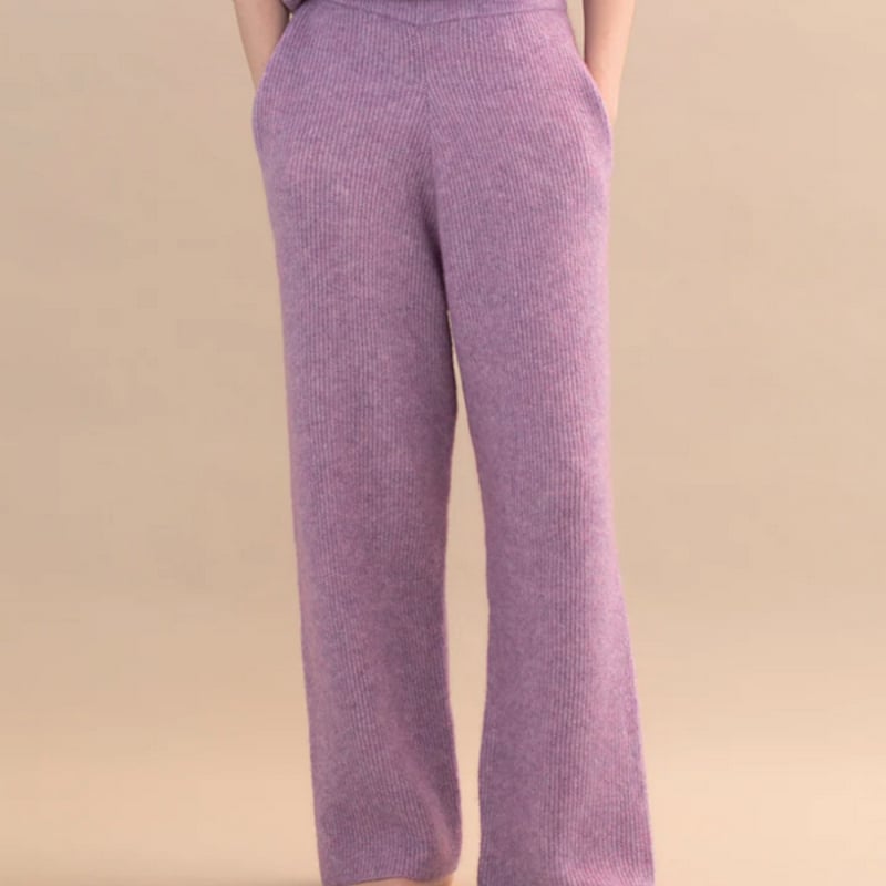 KiiRA キーラ / Mohair knit pants モヘヤニットパンツ / ki-43
