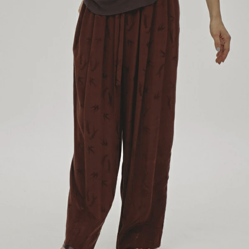 TODAYFUL トゥデイフル Swallow Satin Pants スワローサテン