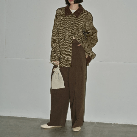 TODAYFUL トゥデイフル Bonding Wide Trousers ボンディングワイドトラウザーズ パンツ ボトムス 12420710 吉田怜香