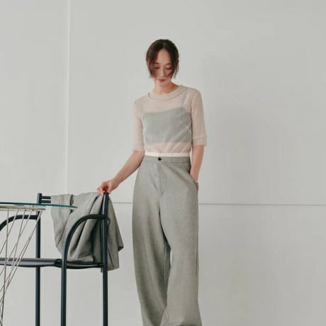 Hella ヘラ sheer nep T-shirt シアーネップTシャツ h251-30