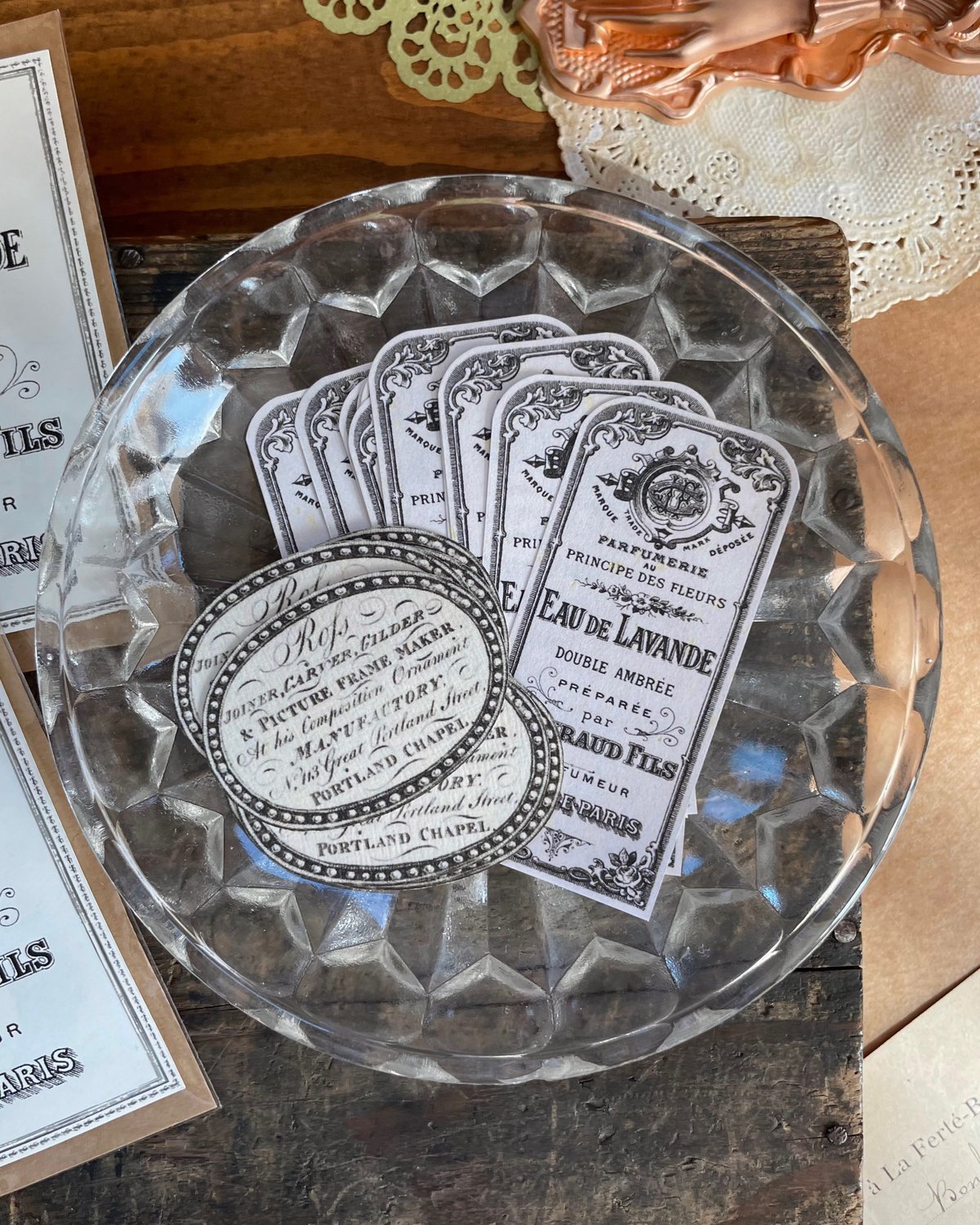 Savon label No.3*24pcs | 218 kamishiki