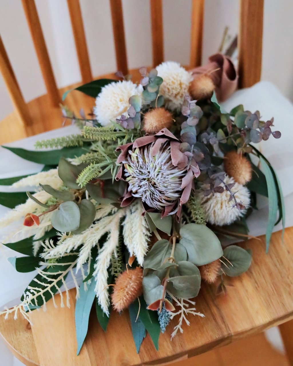 ボリュームたっぷり【プロテアのシャビースワッグ】 | monamie