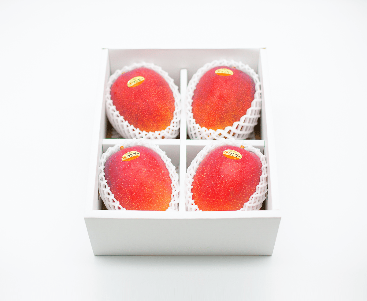 上原熱帯果樹園】マンゴー 2Kg 4～6玉 | 沖縄産 マンゴー 海ぶどう お