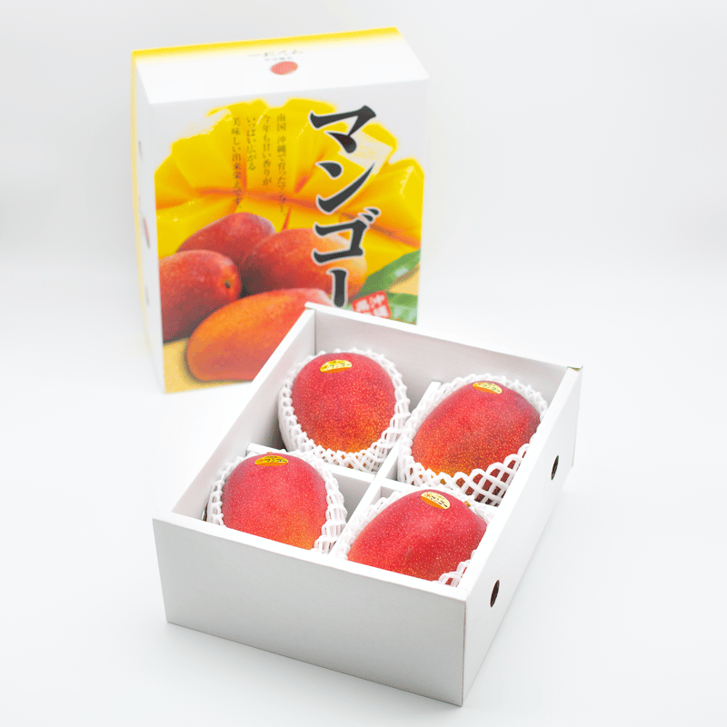 上原熱帯果樹園】マンゴー 2Kg 4～6玉 | 沖縄産 マンゴー 海ぶどう お