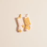 ［tsumugi knits］ミニチュアソックス / イエロー