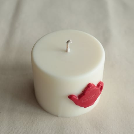 ［candle.vida］アロマキャンドル (赤い箱つき)