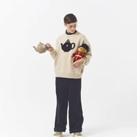 R&D.M.Co-］ MILK TEA Tシャツ / ホワイト | M AND T PRODUCT