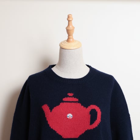 ［original］Tea Pot セーター / 2024 ネイビー
