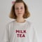 ［R&D.M.Co-］ MILK TEA Tシャツ / ホワイト