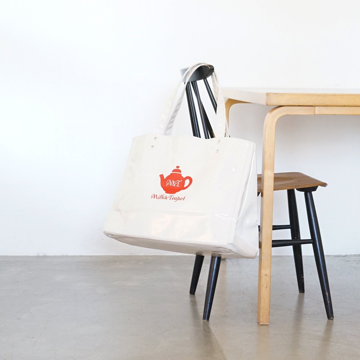 TEMBEA コラボ　Milk&Teapot CARRY TOTE TEMBEA］CARRY TOTE / ナチュラル | M AND T PRODUCT