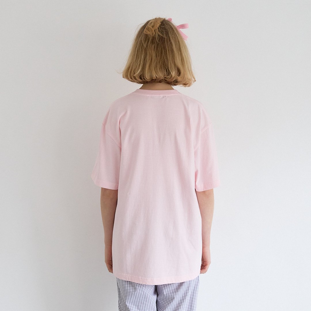 R&D.M.Co-］ MILK TEA Tシャツ / ピンク | M AND T PRODUCT