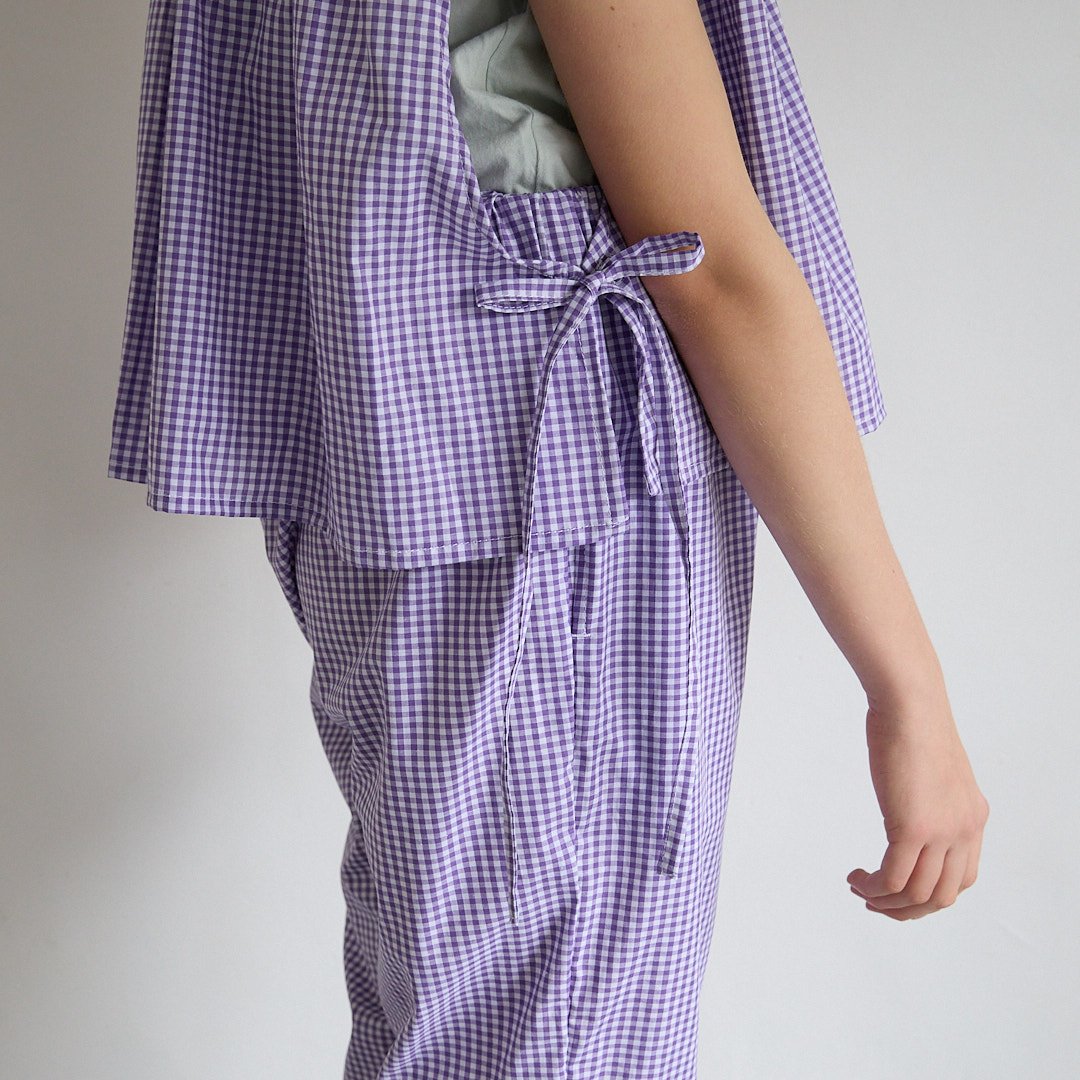 Yarmo クロップド タバード Yarmo クロップド タバード , Gold – Navyblue