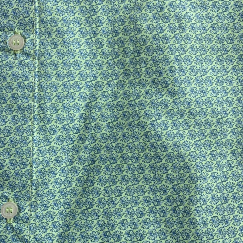 【美色】YARMO ヤーモ バンドカラーシャツ ライムグリーン Yarmo］バンドカラーシャツ / グリーン | M AND T PRODUCT