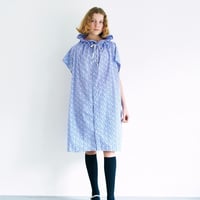 Yarmo］クロップドタバード(サイドリボンブラウス) / パープル | M AND