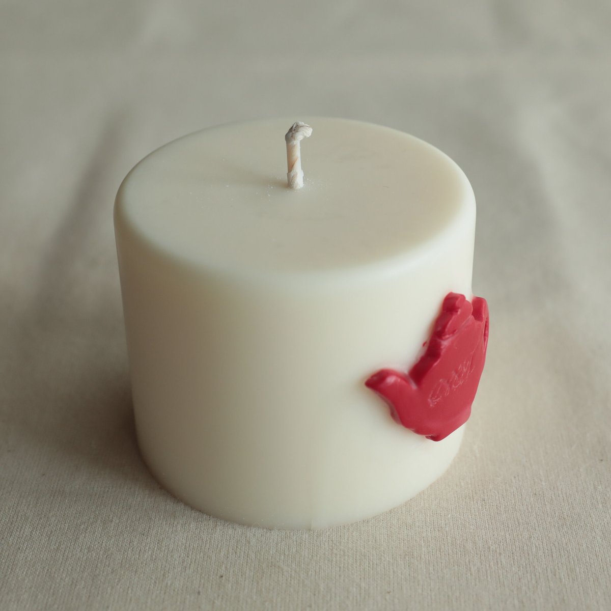 candle.vida］アロマキャンドル (赤い箱つき) | M AND T PRODUCT