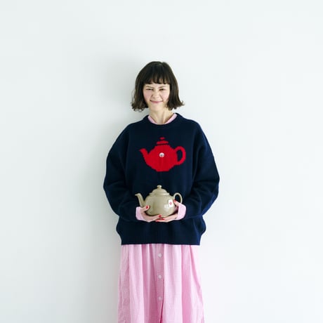 mandtea.product×R&D.M.Co-・ティーポットセーター 新品 CATEGORY R&D.M.Co- | M AND T PRODUCT