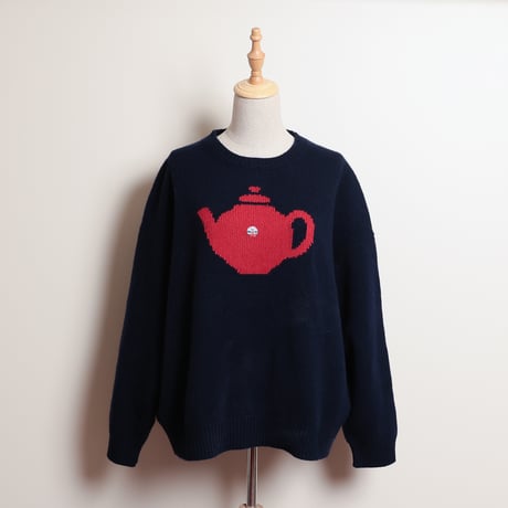 ［original］Tea Pot セーター / 2024 ネイビー