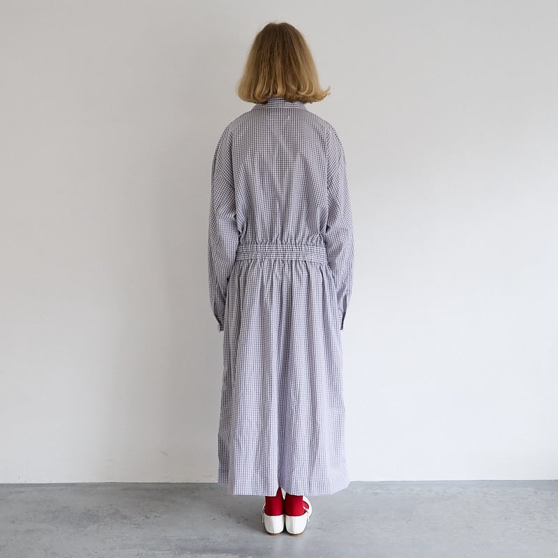 Yarmo］シャツドレス/ グレー | M AND T PRODUCT