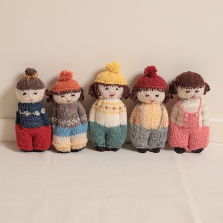 ［tsumugi knits］お人形 C