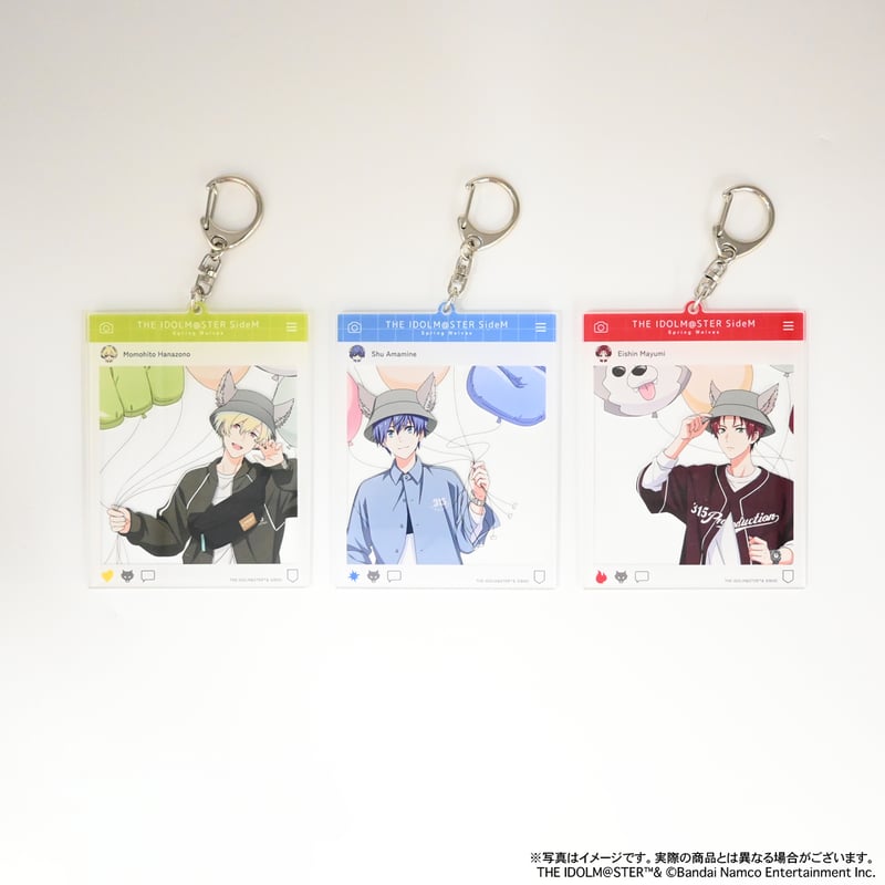 アイドルマスター SideM Spring Wolves トレーディングSNS風アクリル