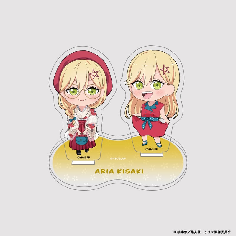 2.5次元の誘惑 ハイカラおでかけ♡ アリア ホログラム缶バッジ 缶バ にごリリ TVアニメ「2.5次元の誘惑」ハイカラおでかけ♡ トレーディング